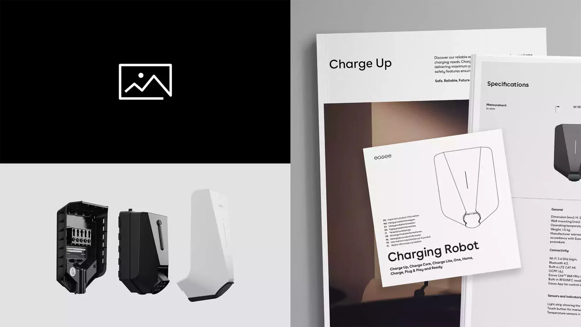 Collage showing different assets for journalists